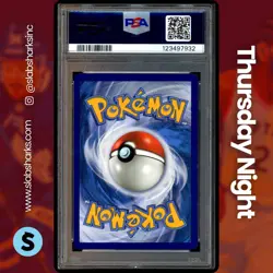 2017 POKEMON XY FURIOUS FISTS MEGA POWER COLL PROMO #55A/111 M LUCARIO EX PSA 9 - Image 2