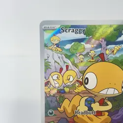 Pokemon Scraggy 138/086 Holo Illustration Rare Sv: White Flare English 2025 NM - Image 2