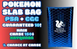 Pokemon Slab Mystery Bag - Guaranteed 10 PSA + CGC - 1/4 Chance at Chase 🔥 - Image 1