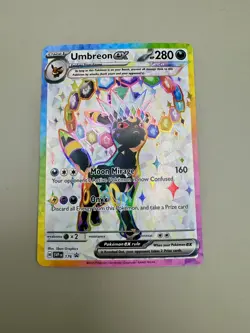 Pokemon Umbreon and Espeon Black Star Promo SVP175 SVP176 Figure Collection NM/M - Image 2