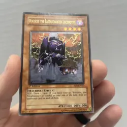 Yugioh Dekoichi the Battlechanted Locomotive RDS-EN032 Ultimate Rare 1st Ed - Image 1