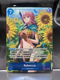 One Piece OP10-058 Rebecca SR Alt Art Parallel Royal Blood English - Image 1