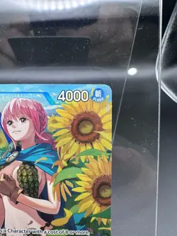 One Piece OP10-058 Rebecca SR Alt Art Parallel Royal Blood English - Image 4