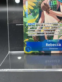 One Piece OP10-058 Rebecca SR Alt Art Parallel Royal Blood English - Image 5