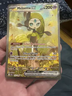 Meloetta ex - 167/086 - Special Illustration Rare - Black Bolt - Pokemon Card - Image 1