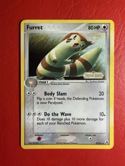 Furret 33/92 Legend Maker Stamped Reverse Holo | 2006 English Pokemon TCG - Image 1