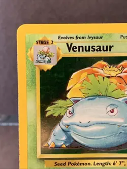 Pokemon TCG Venusaur Base Set Unlimited #15/102 Holo Rare WOTC VTG 1999 MP - Image 3