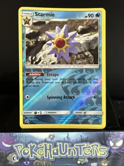 Pokemon Card Starmie 16/111 Crimson Invasion Reverse Holo Rare Near Mint - Image 1