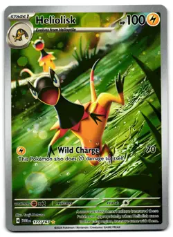 Heliolisk 177/167 - Twilight Masquerade Illustration Rare Pokemon TCG - NM Card - Image 1