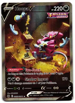 Hoopa V GG53/GG70 - Crown Zenith Galarian Gallery Pokemon TCG Holo - M/LP Card - Image 1