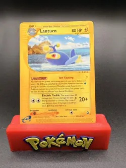 Pokemon Card - Lanturn Aquapolis 21/147 Rare Non-Holo Light Play - Image 1