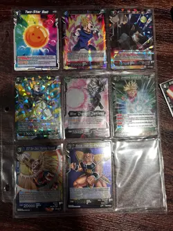 Dragon Ball Super Card Game - 268 Card Lot With Foil, Rare Promo - Image 2