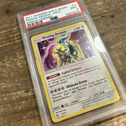 Shining Arceus 57/73 Shining Legends Pokemon Card PSA 9 Mint - Image 2