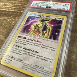 Shining Arceus 57/73 Shining Legends Pokemon Card PSA 9 Mint - Image 3