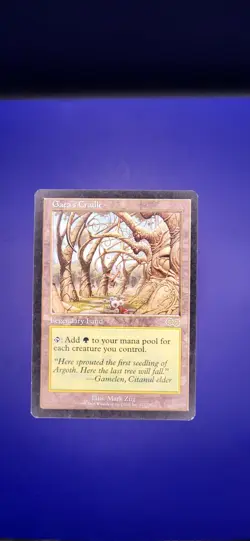 Gaea's Cradle Urza's Saga card #321 Rare MTG Magic the Gathering - Image 2