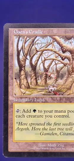 Gaea's Cradle Urza's Saga card #321 Rare MTG Magic the Gathering - Image 4