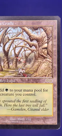 Gaea's Cradle Urza's Saga card #321 Rare MTG Magic the Gathering - Image 5