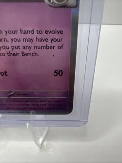 Lillie's Ribombee Pokemon Trading Card SVP 183 Black Star Promo Scarlet Violet - Image 4
