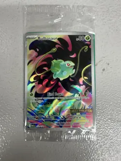 Pokemon Card TCG Bulbasaur 133/132 Mega Evolution Stamped Promo Sealed - Image 1