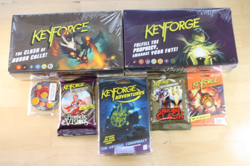 KeyForge: Prophetic Visions Sealed Archon + Crucible Clash Foil Card pack + More - Image 1