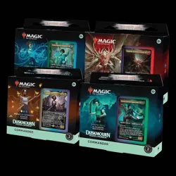 1x Duskmourn: House of Horror Commander Decks Display Set of 4 - MTG - SEALED - Image 1