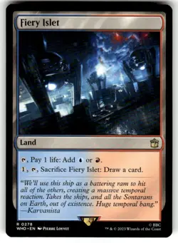Fiery Islet Universes Beyond: Doctor Who Regular MTG NM - Image 1