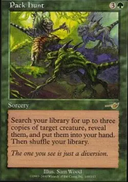 1x Pack Hunt - Foil Heavy Play MTG Magic - Kid Icarus - - Image 1