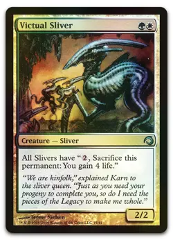 Victual Sliver #15 (Foil) (NM) Premium Deck Slivers PDS Magic MTG - Image 1