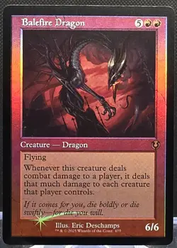 Balefire Dragon #479 Innistrad Remastered Retro Frame Foil Mythic - Image 1