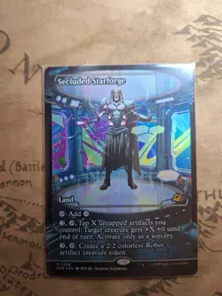 Secluded Starforge Edge of Eternities Foil MTG Magic The Gathering Land EOE - Image 3