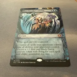 Glen Elendra's Answer MINT Showcase 306 Lorwyn Eclipsed ECL MTG Mythic Unplayed - Image 2