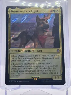 MTG Dogmeat, Ever Loyal (Surge Foil) | Universes Beyond: Fallout NM - Image 2