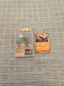 2021 POKEMON EVOLVING SKIES ALTERNATE ART #215 UMBREON VMAX Graded BGS 10 Gold - Image 3