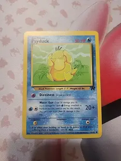 Psyduck 65/82 Team Rocket Common Pokemon TCG LP - Image 1