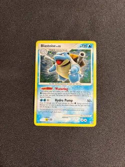 Pokemon Card Secret Wonders Holo Blastoise Lv.52 2/132 - Image 1