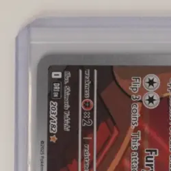 2025 POKEMON DESTINED RIVALS #203/182 TEAM ROCKET'S MEOWTH ILLUSTRATION RARE - Image 3