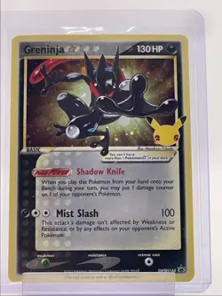 GRENINJA 2021 POKEMON CELEBRATIONS CLASSIC COLLECTION PROMO #SWSH144 Q5830 - Image 1