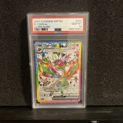 2024 POKEMON SSP EN-SURGING SPARKS ULTRA RARE #222 FLYGON EX PSA 10 - Image 1