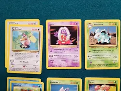 WOTC-Pokemon Base Set 2-Lot Of 56 Cards-Commons and Uncommons LP+ - Image 2