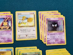 WOTC-Pokemon Base Set 2-Lot Of 56 Cards-Commons and Uncommons LP+ - Image 4