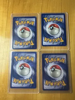 Pokemon WOTC Lot Of 4 Holographic Rare Cards Zapdos, Lapras, Muk, Dark Weezing - Image 3