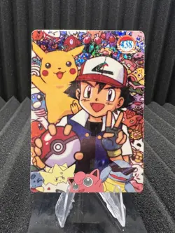 Pokemon Vintage Pocket Monsters Vending HOLO Prism Sticker Bandai 1999 Nintendo - Image 1