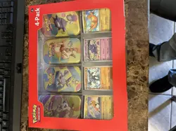 Pokemon TCG Scarlet & Violet 151 Mini Tin 4-Pack Sam's Club **see Discription** - Image 1
