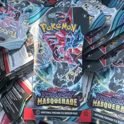 Pokemon Twilight Masquerade SLEEVED Booster Packs Lot of 36 Sealed Brand New! - Image 2