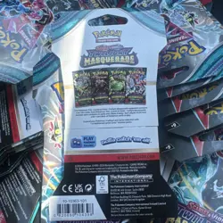 Pokemon Twilight Masquerade SLEEVED Booster Packs Lot of 36 Sealed Brand New! - Image 5