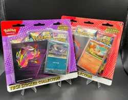 Pokemon TCG Ascended Heroes Tech Sticker Collection - Set (Charmander & Gastly) - Image 1