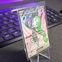 Meloetta ex 159/086 Black Bolt Ultra Rare Full Art Pokemon NM - Image 3