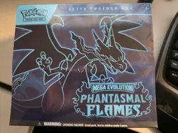 Pokemon Mega Evolution Phantasmal Flames Elite Trainer Box ETB IN HAND & SEALED - Image 1
