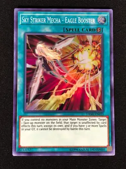 Yugioh Sky Striker Mecha Eagle Booster DASA-EN035 Super (NM) - Image 1