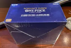 One Piece Romance Dawn Booster Box OP-01 Blue Bottom New Sealed English - Image 3